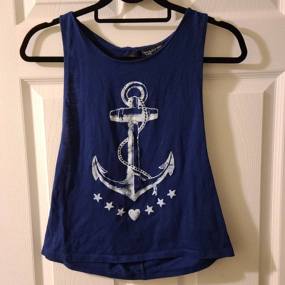Anchor tank top